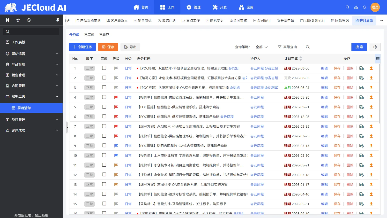 项目管理 · 项目执行